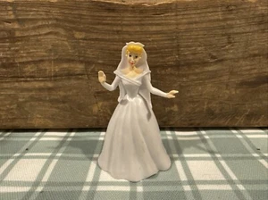 Disney Princess Cinderella As A Bride Wedding Gown Toy PVC Figure Cake Topper 3” - Picture 1 of 4