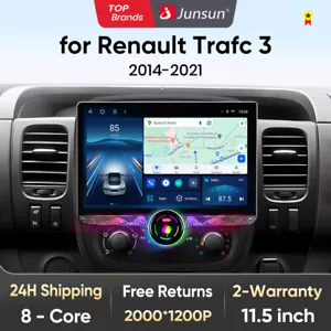 Android 13 Für Opel Vivaro B Renault Trafic DAB+ CarPlay Autoradio Navi +MIK KAM - Bild 1 von 13