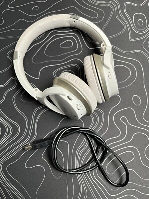 Audio-Technica ATH-S220BT Wireless On-Ear Headphones Headset - White Tested - Image 1 of 4