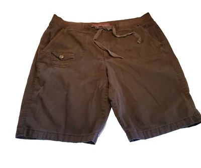 Pantalones cortos negros Gloria Vanderbilt 5 bolsillos para mujer 14 Foto 1 de 4