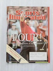 4/18/2005 Sports Illustrated Four! Tiger Triumphant at the Masters (Tiger Woods) - Picture 1 of 5