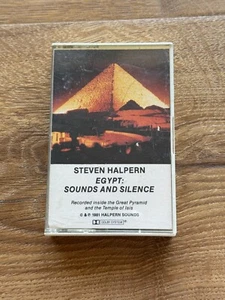 Steven Halpern - Egypt: Sounds of Silence Cassette Tape Tested Works - Picture 1 of 5