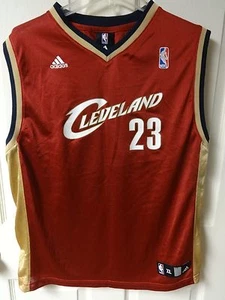 Camiseta deportiva de baloncesto Adidas Lebron James # 23 de los Cleveland Cavaliers juvenil XL 18-20 P - Imagen 1 de 1