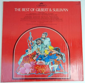 "THE BEST OF GILBERT & SULLIVAN" Mint-! PIRATES OF PENZANCE / PINAFORE / MIKADO+ - Imagen 1 de 2