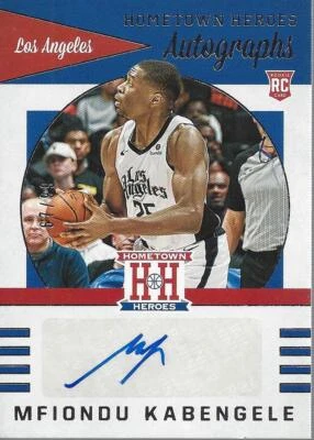 2019-20 Panini Chronicles Hometown Heroes Rookie #24 Mfiondu Kabengele Auto /99 - Image 1 of 2