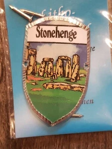 Stonehenge new badge mount stocknagel hiking medallion G9812 - Picture 1 of 3
