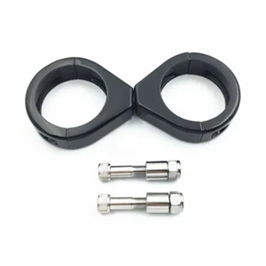 Motorcycle 41mm Fork Clamp Turn Signal Indicator Relocation Mount Dirt bike ATV - Picture 1 of 5