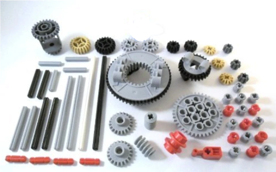 57 Teile LEGO Technik Set LEGO Technic Einzelteile LEGO Set Axle LEGO Gear - Bild 1 von 1