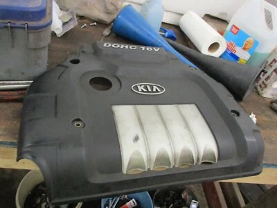 Panel de cubierta del motor Kia Optima 2003 2004 2005 OEM 4CYL usado Foto 1 de 4