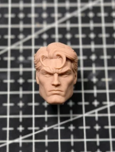 DIY 1:12 heroes Bruce Wayne Head Sculpt For 6" Male Action Figure Body Doll Toy - Picture 1 of 4