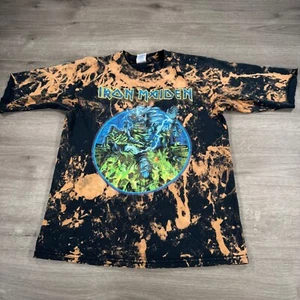 Vintage Y2K Iron Maiden T-Shirt Somewhere Back In Time World Tour 2008 Band LESEN - Bild 1 von 12