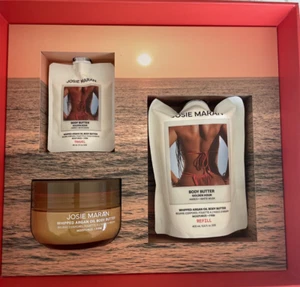 Josie Maran topless tangerine Body Butter & aragan oil travel size - Picture 1 of 4