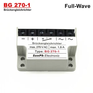 Raddrizzatore a ponte SENPH tipo: BG 270-1 270VAC 1,8A Full-Wave rectifier module - Foto 1 di 9