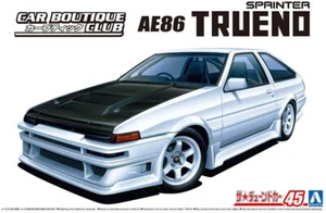 Toyota Sprinter Trueno AE86 Car Boutique Club 1:24 Modelo Kit Aoshima 058633 - Imagen 1 de 2