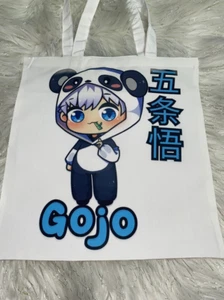 Kawaii Panda Tote Bag. HANDMADE. NEW. ANIME - Picture 1 of 1