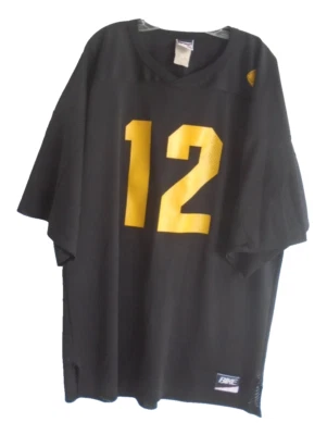 Винтажная велосипедная спортивная мужская футболка с сеткой No12 размер XL черная - Изображение 1 из 4
