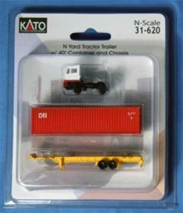 KATO N Yard Tractor W/40' Containr KAT31620-NEW - Picture 1 of 1
