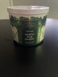 Goose Creek North Pole Bakery 14.5 oz 3 Wick Jar Candle - Picture 1 of 1