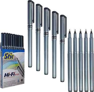 10 Stück SCHWARZ Fineliner Stifte 0,5 mm Fein Liner Zeichnen Schwarz Pigment Tinte Set - Bild 1 von 3