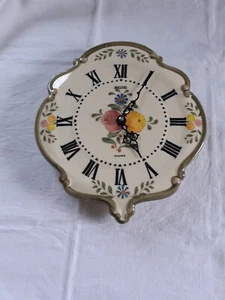 Küchenuhr mit Blumenmuster , Ancora Quartz - Bild 1 von 5