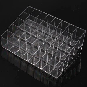 40 Trapezoid Makeup Display Lipstick Stand Case Cosmetic Organizer Holder FI - Picture 1 of 10