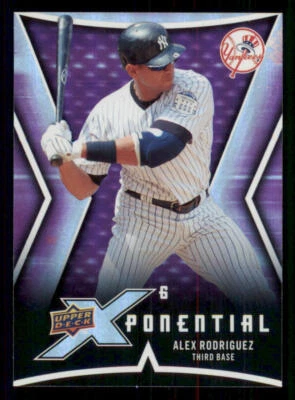 2009 Upper Deck X Xponential 6 #AR Alex Rodriguez - Image 1 of 2