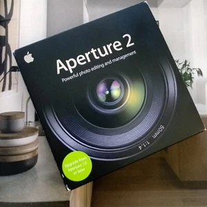 Apple Aperture 2 Photo Editing Management Software Retail Complete - Picture 1 of 6