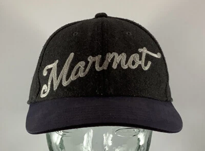 Gorra de béisbol ajustable gris-azul mezcla de lana Marmot talla única Foto 1 de 4