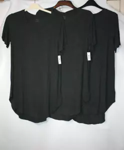 3 X BNWT SIZE L FITS 16 DAILY RITUAL GREY STRETCHY TUNIC WITH LONGER BACK - Picture 1 of 4
