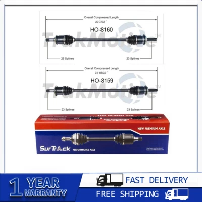 Para Honda CR-V 2002-2006 4x4 Eje trasero CV Eje Reemplazos Eje CV SurTrack Foto 1 de 4