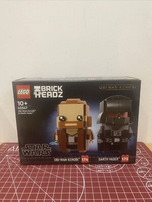 Lego 40547 BrickHeadz Obi Wan Kenob & Darth Vader Dual pack - Image 1 of 4