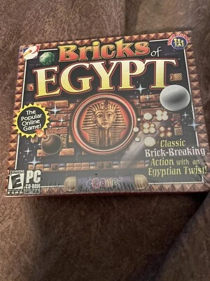 Bricks of Egypt SEALED CD-Rom  Classic Brick-Breaking Action w/Egyption Twist - Image 1 of 2