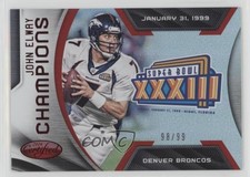2016 Certified Certified Champions Mirror Red /99 John Elway #13 HOF