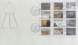 KANADA 1984 KANADA ERSTTAGSAUSGABE: 12 GEMÄLDE -JP LEMIEUX MIT OTTAWA STEMPEL - Bild 1 von 1