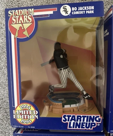 Starting Lineup Stadium Stars Bo Jackson White Sox 1994 Comisky Park 🔥🔥🔥 Cover