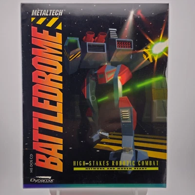 Metaltech: Battledrome, 1994, Big Box, New & Sealed - Image 1 of 4