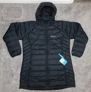 Columbia Women's Powder Lite II Mid Jacket In Black NEW Size 1X - Picture 1 of 4