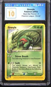 2003 Pokemon League Winner Grovyle Black Star Promo CGC 10 IMMACOLATO - Foto 1 di 2