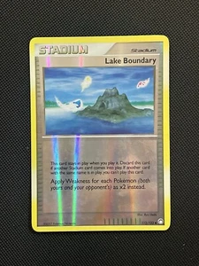 Lake Boundary 112/123 Reverse Holo Mysterious Treasures Pokemon TCG LP - Picture 1 of 2