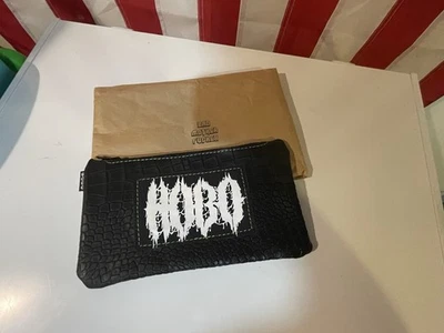 Saco de dinero táctico Hobo. Cuero de cocodrilo en relieve. Nuevo. Foto 1 de 3