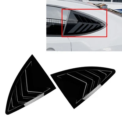 Rear Window Louvers Scoop Covers Fit Toyota GT86 Fit Subaru BRZ Fit Scion FR-S - Image 1 of 4