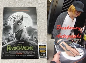 Foto firmada por Danny Elfman 12X18 certificado de autenticidad JSA prueba exacta automático Frankenweenie - Imagen 1 de 5