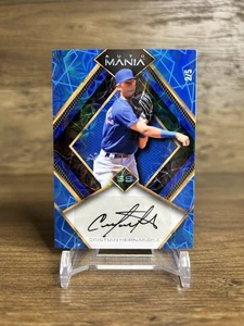2023 Auto Mania Cristian Hernandez Diamond Blue Lazerz Auto /5 #AM-D10 - Picture 1 of 2