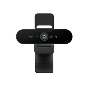 Logitech Brio 4K Webcam, Video Calling, Noise-Cancelling mic, HD Auto Light Corr - Picture 1 of 10
