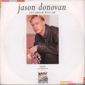 Jason Donovan Any Dream Will Do 7" vinyl UK Issue Pressed In France Polydor 1991 - Picture 1 of 3