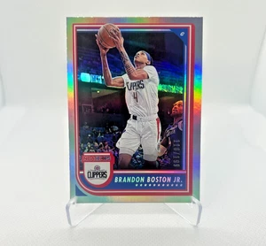 Brandon Boston Jr. /199 - 2022-23 NBA Hoops Silver #185 - LA Clippers - SP - Picture 1 of 2
