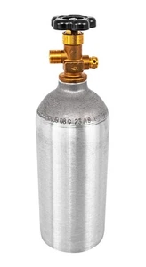 JEGS 60207 CO2 Bottle with Valve - Picture 1 of 9