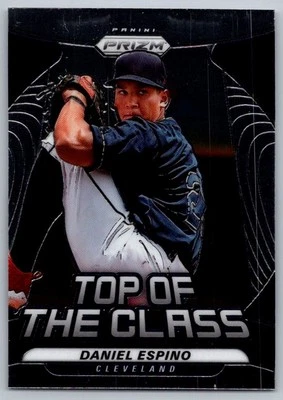 2020 Panini Prizm Top of The Class Daniel Espino Cleveland Indians #TOC-24 - Image 1 of 2