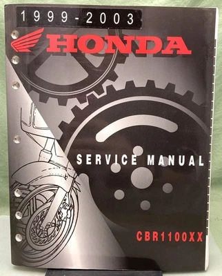 Manual de serviço genuíno Honda 61MAT54 CBR1100XX 1998 - Imagem 1 de 3