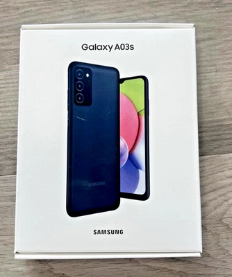 Boost Mobile 预付费三星 Galaxy A03s (32GB) 智能手机 黑色  — 第 1/4 张图片